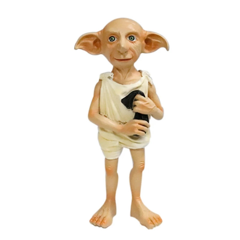 Hot Toy Halloween 20cm Dobby'S House Elf Mask Hand-Made Harry Potter Wizarding World Series Model Doll Tabletop Display Gift