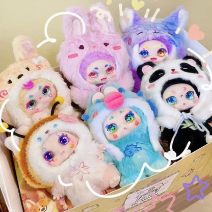 Kimmon Blind Box Mimon Dream of The Field Warm Series Toys  Velvet Time Mystery Box Cute Dolls Decor Bags Pendant Surprise Gifts