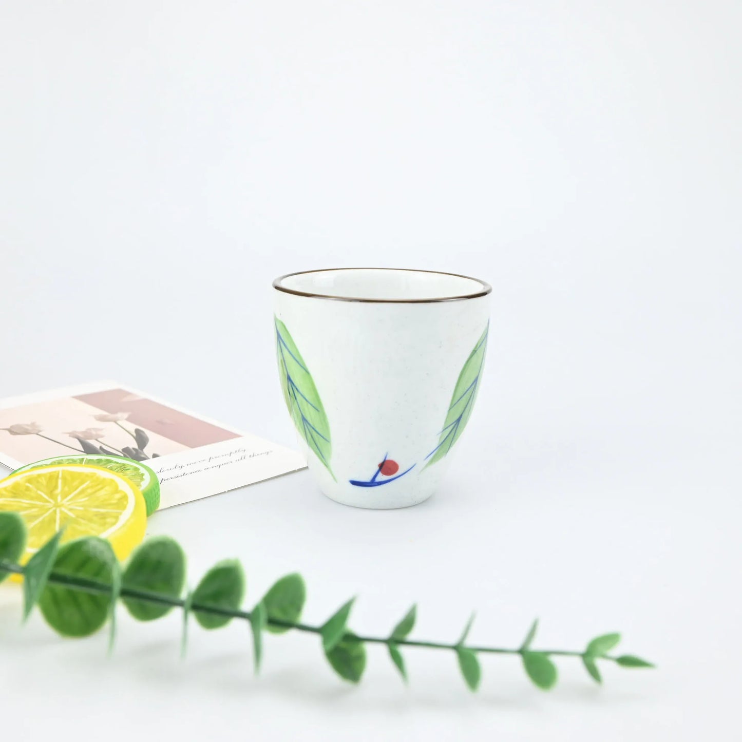 Japanese style 120ml tea cup, specialty coffee cup, matcha cup, retro ceramic water cup