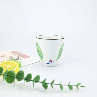 Japanese style 120ml tea cup, specialty coffee cup, matcha cup, retro ceramic water cup