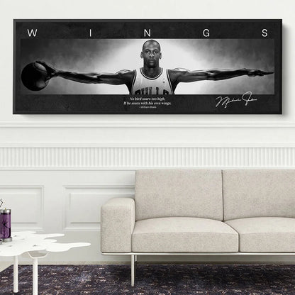 Motivational Basketball C-Curry and K-kebe Poster Canvas Print Home Living Room Bedroom Cafe Art Painting Decoration