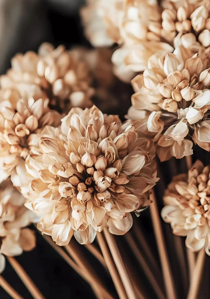 Neutral Modern Plant Art Abstract Minimalist Beige Black Flower Poster Canvas Printing Living Room Bedroom Home Decoration Gift