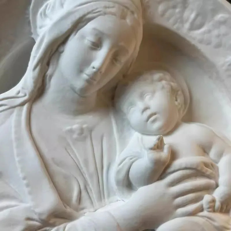 Retro Roman Art Gypsum Sculpture Desktop Ornaments Luxury Home Decor Creative Modern Craft Aesthetic Statue Office Cabinet Decor