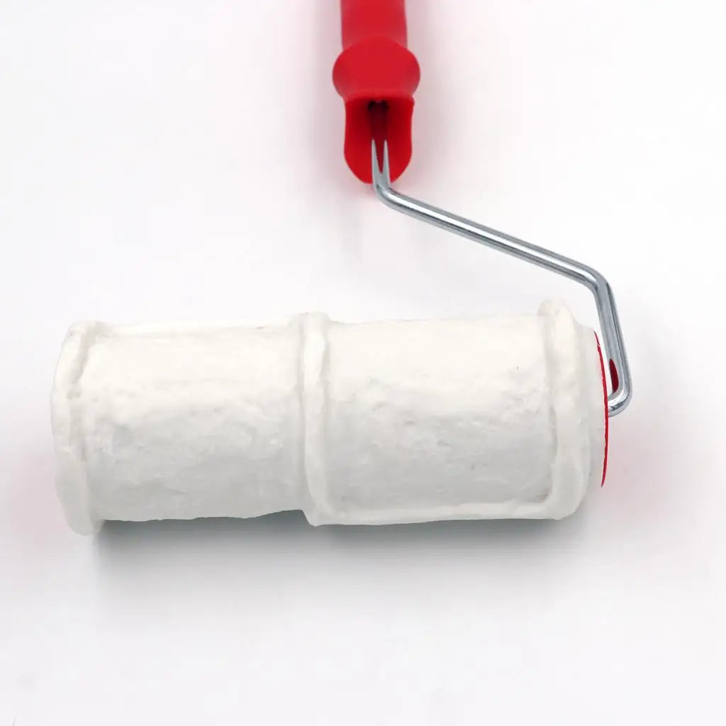 8' Texture Embossing Roller Diy Brick Pattern Paint Roller Rubber Brush For Wall Decoration Tools Diatom Mud Construction Tool