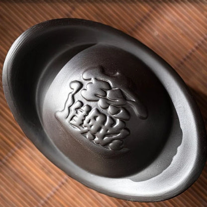 High-end Teapot Cover Holder Purple Sand Xianglong Cover Tray Tea Ceremony Accessories Creative Teaware Vintage Tea Cover Holder