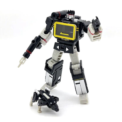 PT-04 Black Soundwave PT04 PT04B Transformation  Tape G1 Mini Pocket War KO DX9 Action Figure Robot Toys Kids Gift