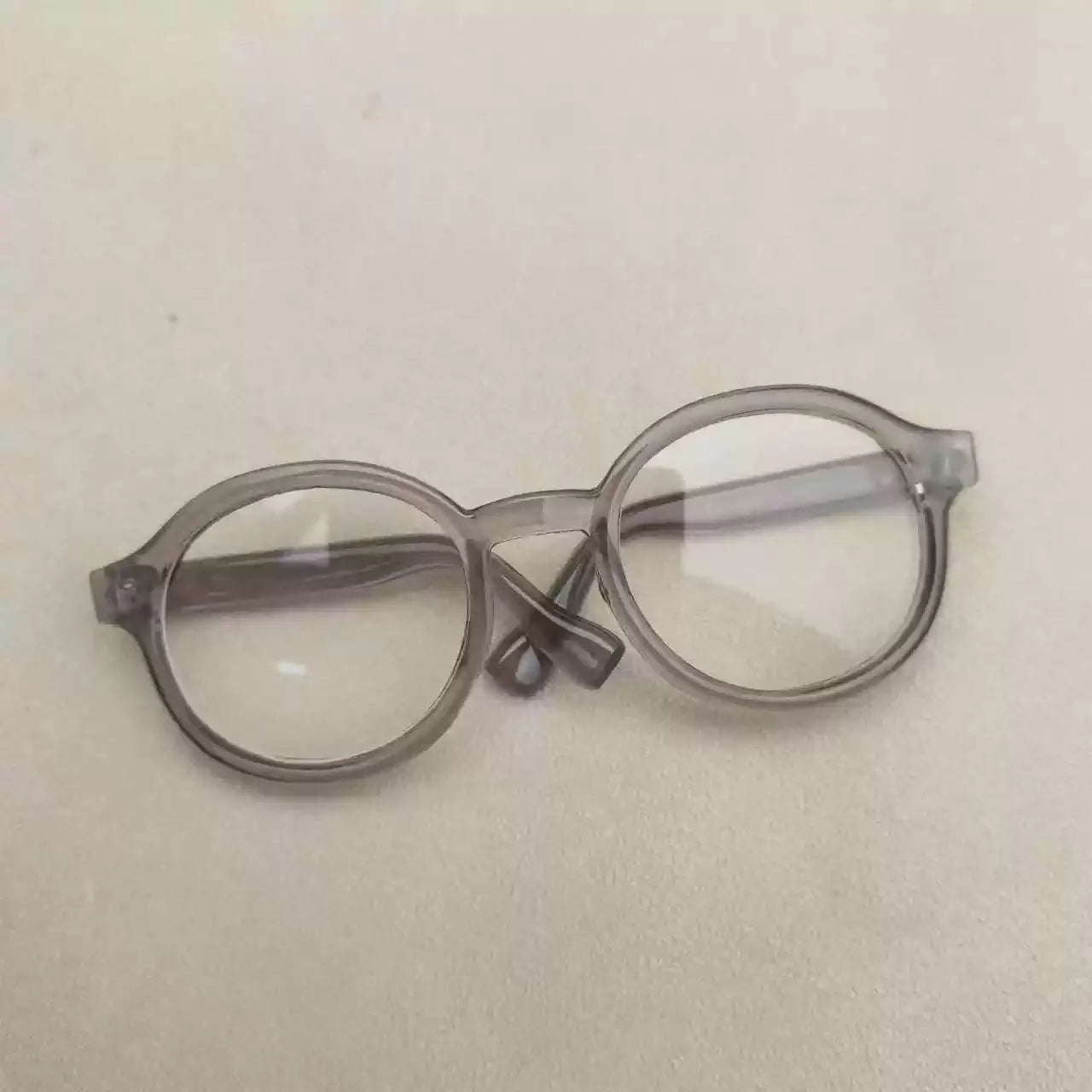 New Hot 17cm Lafufu Glasses 6.5cm Transparent Plastic Glasses For 15/17cm  For Lafufu0 Doll Sunglasses In Stock