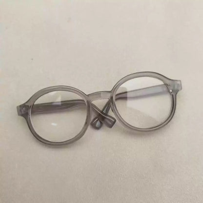 New Hot 17cm Lafufu Glasses 6.5cm Transparent Plastic Glasses For 15/17cm  For Lafufu0 Doll Sunglasses In Stock