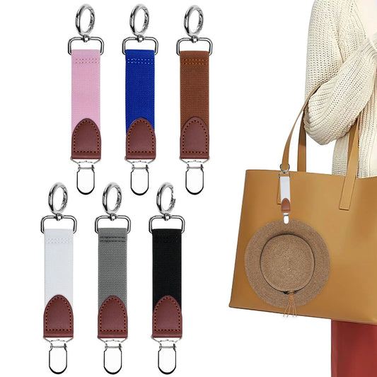 Hat Clip for Travel Hanging on Bag Handbag Backpack Cap Holder for Women Men Hat Companion Travel Hats Storage Organizer Clip