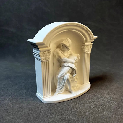 Retro Sculpture Art Commercial Figurine Decor Plaster Statue Desktop Atmosphere Ornament Home Luxury Decorations Holiday Gift
