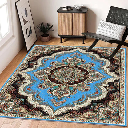 Moroccan retro Persian carpets, ethnic turmoil, Semitic living room, mat tent, full of large carpets