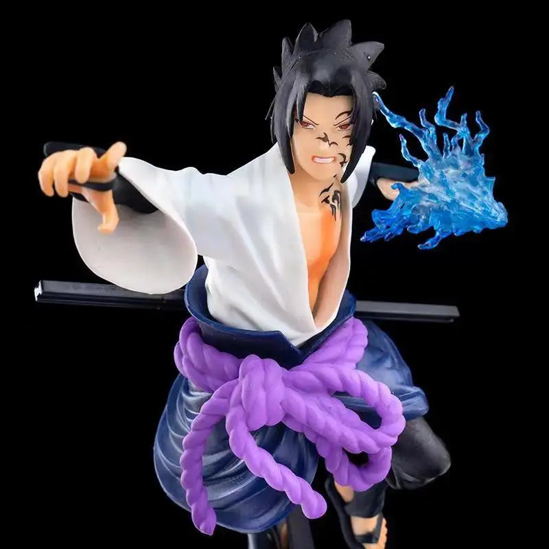 20 cm Naruto Anime Sasuke Figur Actionfiguren UchihaCartoon Spielzeug PVC Modle Geschenk Kinder Kinder Spielzeug Puppe Naruto Figur