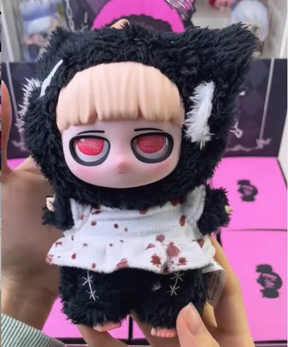 Kiki Little Key Authentic Gothic Style Night Elf Plush Blind Box Pendant Trendy Collectible Toy for Girls Birthday Gift