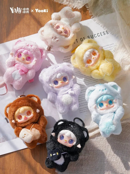 New Yooki V4 Take A Bite Of Bear Series Blind Box Vinyl Doll Gift Dolls Bag Pendant Mystery Box Surprise Girl Christmas Present