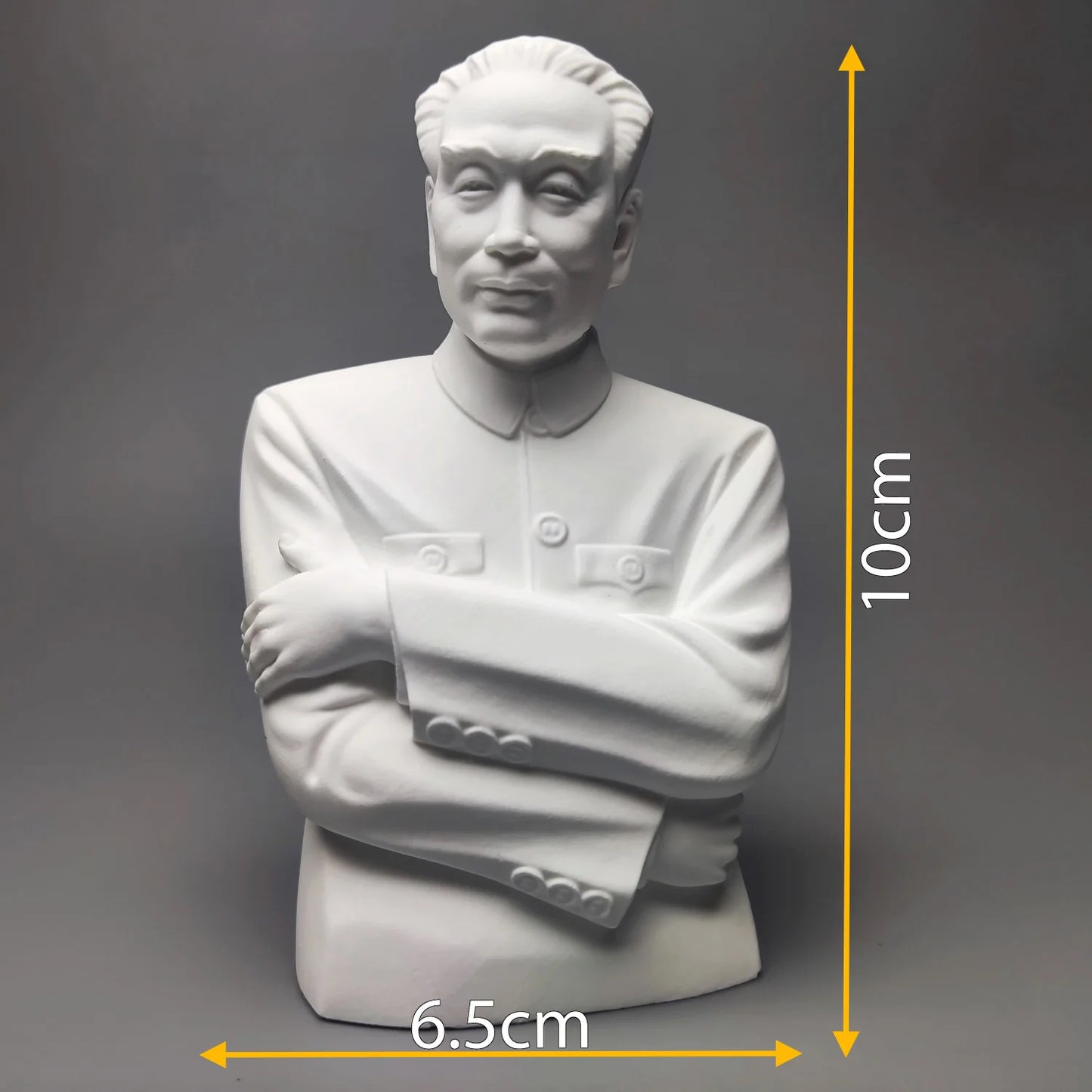 Zhou Enlai Great Man Model Plaster Figure Sculpture Art Decoration Ornaments Interior Art Living Room Figurines Desktop Decor