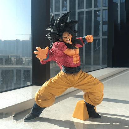 In Stock Dragon Ball Z Anime Figures Super Saiyan 4 Son Goku Ssj4 Pvc Statue Action Figurine Model Ornaments Decoration Toys