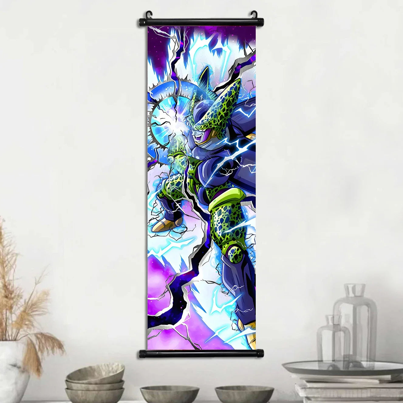 Dragon Ball Goku Poster Painting Birthday Gifts Wall Art Living Room Decoration Paintings Modular Bejita Hanging Scrolls Decor