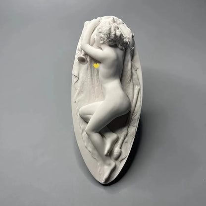 Nordic Ins Rome Retro Beauty Statue Elegant Modern Home Living Room Gypsum Statue Desktop Ornaments Gifts Bedroom Decoration