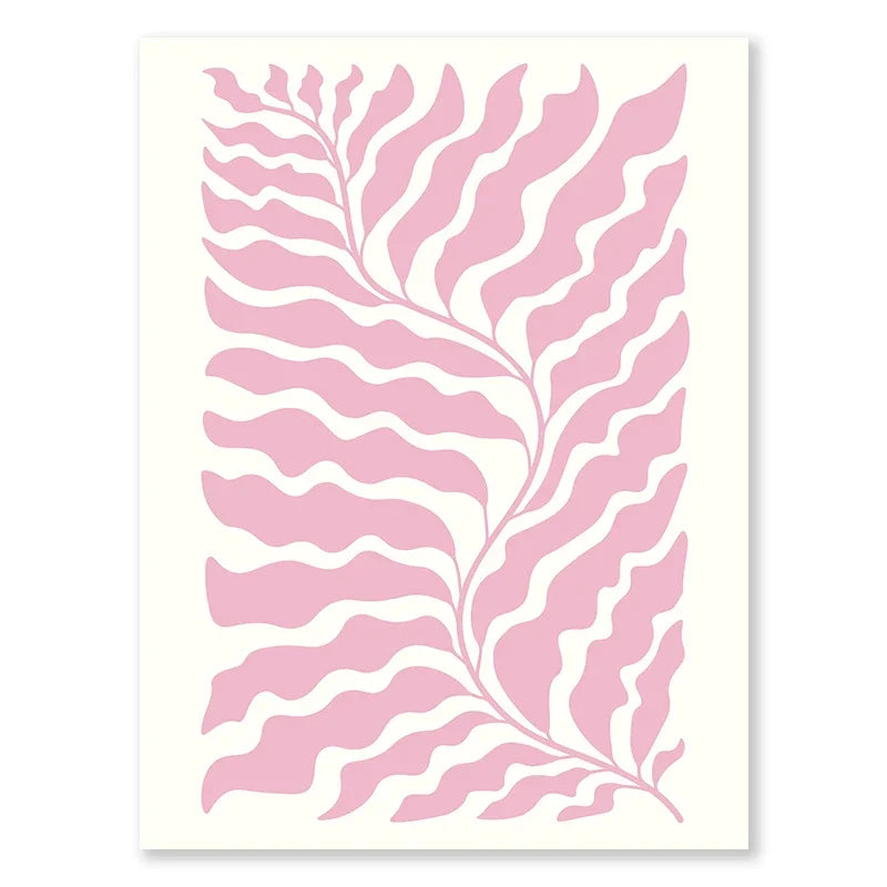 Matisse Juice Fruit Pink Orange Poster Cute Bohemian Art Heart Wall Art Flower Market Fashion Gallery Wall Bedroom Decoration