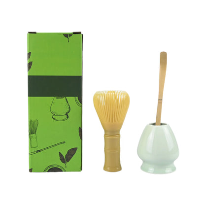 3PCS/Set Japanese-style Plastic Tea Whisk, Matcha Spoon, Tea Whisk Stand, Perfect Gift For Ceremony, Traditional Decoration