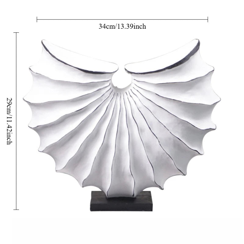 Resin Whelk Statue Handicraft Home Decoration Nordic Modern Decorative Figurines for Office Living Room Bookshelf Decoration