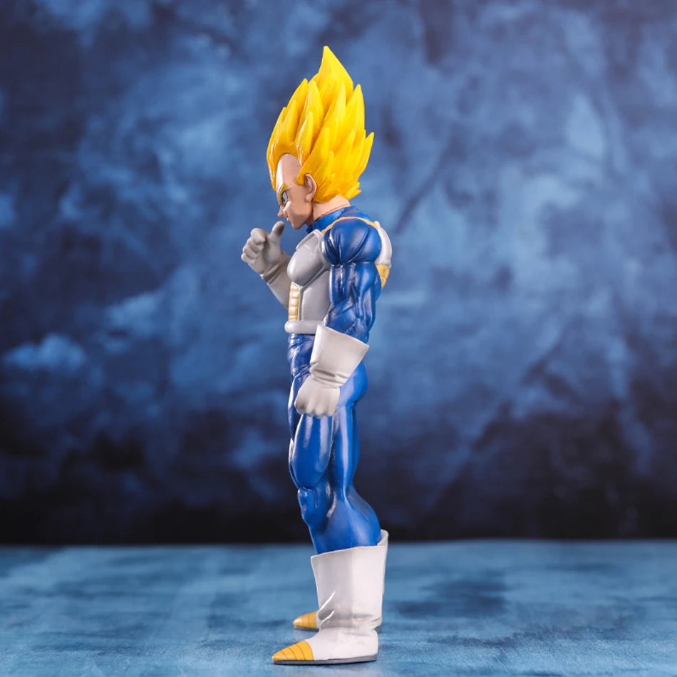 29cm Anime Dragon Ball Vegeta Figure Vegeta Figurine PVC Action Figures GK Statue Collection Model Toys for Children Gifts