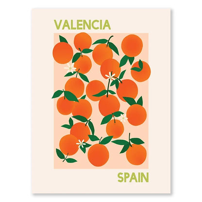 Matisse Juice Fruit Pink Orange Poster Cute Bohemian Art Heart Wall Art Flower Market Fashion Gallery Wall Bedroom Decoration
