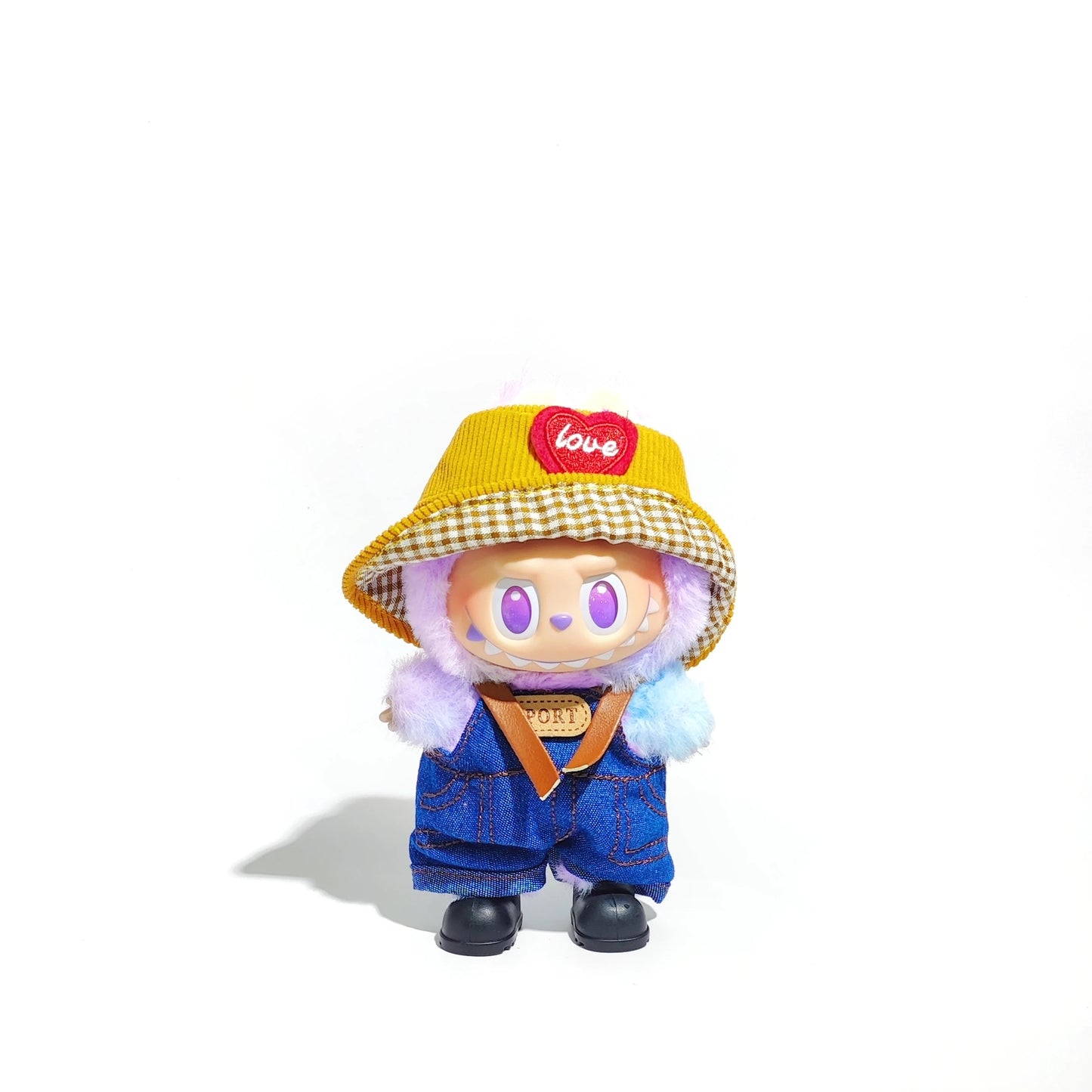 Lafufu Doll Cloth Replacement  Clothes Eyeglasses Overalls Shoes Headset for One Two Three Generations Accessories