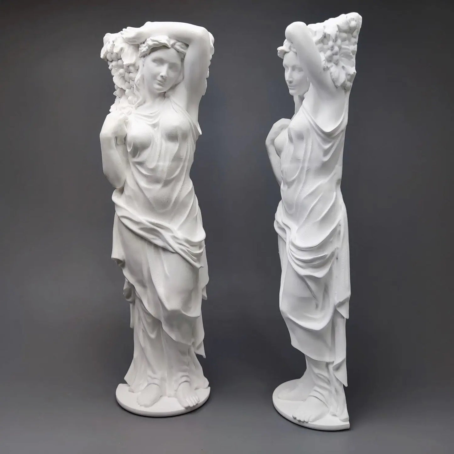 Creative Roman Column Modern Home Decoration Art Plaster Portrait Sketch Statue Ornaments Art Figurine Elegant Room Decoration