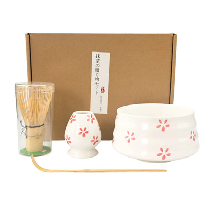 4pcs/set Japanese Style Matcha Tea Set With Tool Rack, Including Bowl, Whisk, Spoon, Great Gift For Ceremony, Traditional Decora