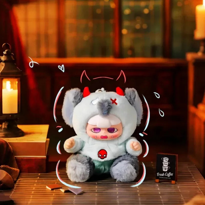 Momoo night magic animal wool vinyl blind box mystery box Caixa Caja dolls gift anime action figure toys