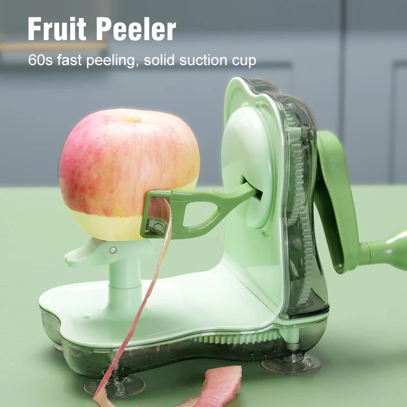 Apple Peeler Manual Rotary Multifunction Fruit Peeler With Cutting Apple Slicer Kitchen Gadgets Tools Fruit Apple Peeler Machine