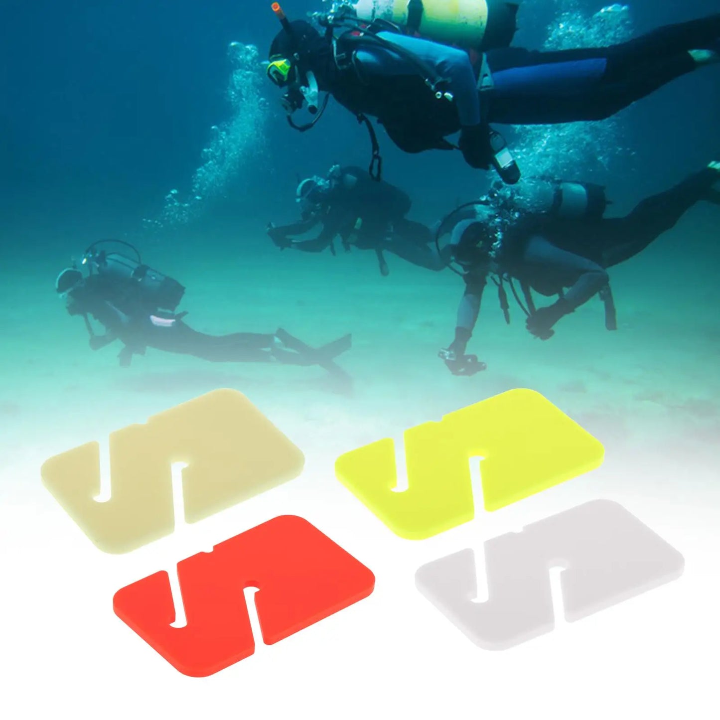 Cave Line Markers Line Arrows Replacement, Wreck Universal Diving Accessories Easy Visibility Diving Line Marker Directional