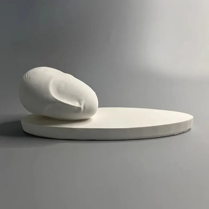 Sleeping Muse Museum Replica Model Simple Art Gypsum Sculpture Creative Ornaments Modern Simple Decorative Crafts Decor Statue