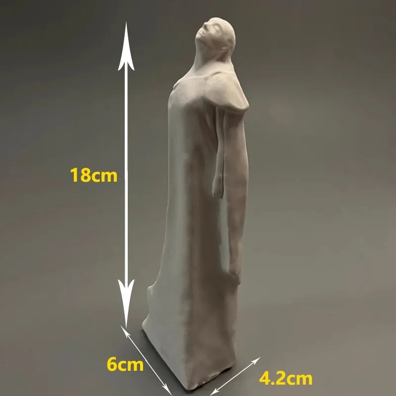 Creative Modern Simple Luxurious Artistic Abstract Home Decoration Plaster Statue Replica Gift Museum Model Aesthetic Room Decor