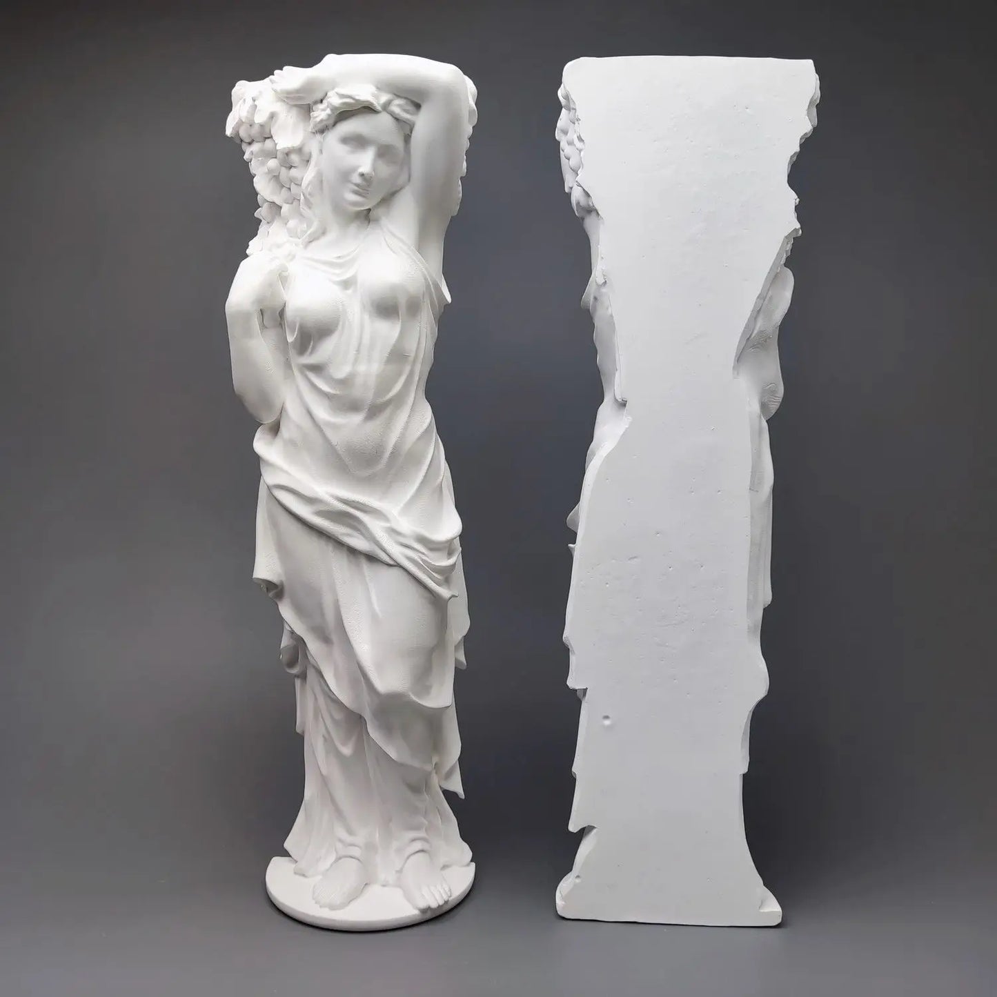 Creative Roman Column Modern Home Decoration Art Plaster Portrait Sketch Statue Ornaments Art Figurine Elegant Room Decoration