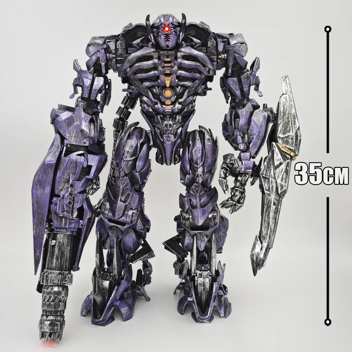 BMB Shockwave ZS-01 ZS01 Zeus Magic Transformation Universe Guardian Alloy Oversize 35CM Leader Action Figure Robot Toys