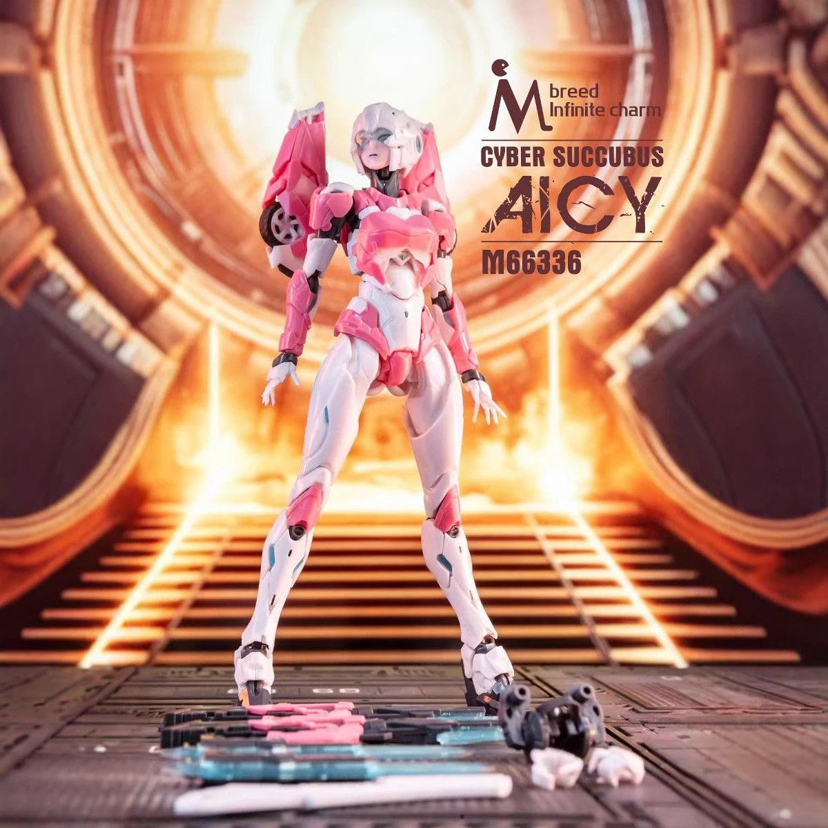 M Breed Infinite Charm M66336 AICY KO Sentinel FLAME TOYS Arcee Transformation Assembly Model Kit Action Figures Toy
