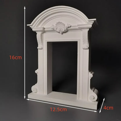 Gypsum Artworks Photography Props Desk Creative Ornaments Aesthetic Art Crafts Office Home Decor Indoor Bookshelf Sculpture