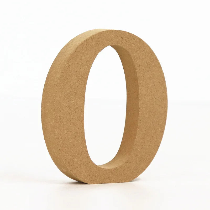 Wooden English Letters And Numbers Ornaments Wooden Crafts Diy Creative Decorative Home Decorations Personalised Name Design