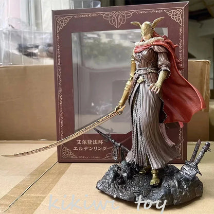 24cm Elden Ring Anime Figure Malenia Blade Of Miquella Valkyrie Action Figurine Statue Collectible Model Toys Christmas Gifts