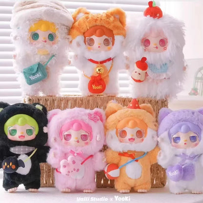 In Stock Yooki 2.0 Vinyl Doll Blind Box Gift Kitten Kindergarten Series Dolls Bag Pendant Mystery Box Surprise Girl Present
