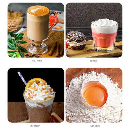 Bâtonnet mousseur à lait électrique, Mini mélangeur de boissons Portable, brosse à café, fonctionne à piles pour Latte Matcha thé Cappuccino