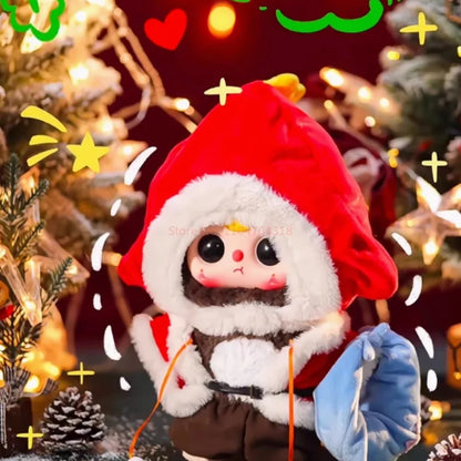 Original Baby Three 400% Christmas Limited Style Vinyl Doll Kawaii Doll Character Big Baby Collection Blind Box Cute Toys Gifts