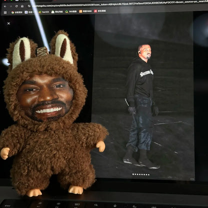 Custom Key Chain Newest Kanye Peripheral Products Kanye'S Same Layeye Pendant Same Hip-Hop Trendy Pendant Trending Toys Lakanye