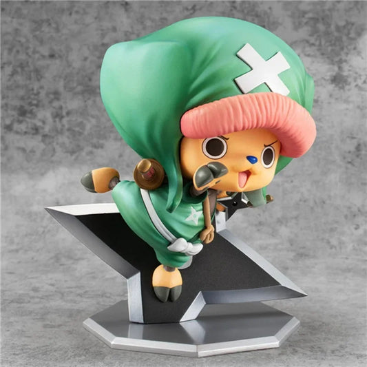 One Piece Gk Wano Country Kimono Ninja Chopper Exchangeable Hands Model Figure Ornaments Collectible Toys Festival Gift