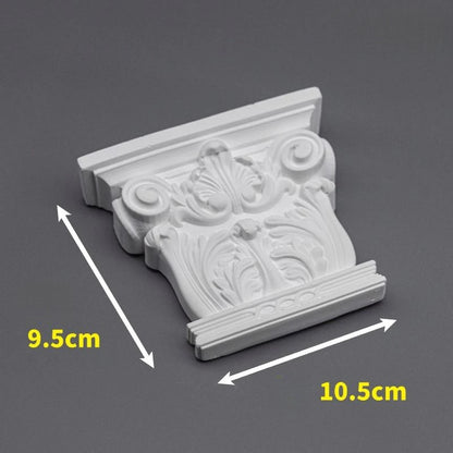 Gypsum Three-Dimensional Relief Hanging Picture Frame Picture Heart Porch Home Decoration Luxury Art Figurine Decor Ornament