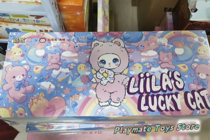 In Stock Genuine Liila Luck Cat Series Blind Box Liilatoys Cute Doll Trendy Lovely Ornaments Mystery Box Limited-Edition Gift