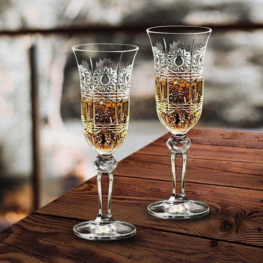 Creative crystal glass Champagne glasses Sparkling wine goblet restaurant red wine glasses for parties