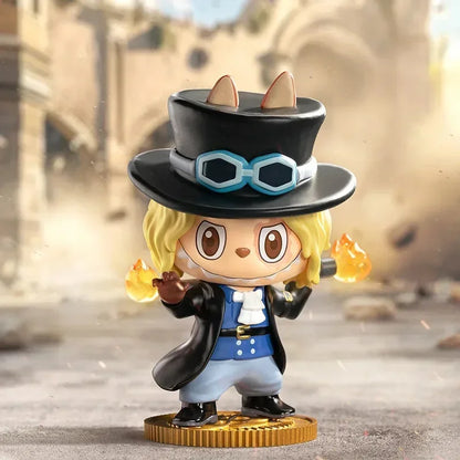 POP MART LABUBU THE MONSTERS x One Piece Series Blind Box Toys Mystery Box Mistery Action Figure Surprise Model Birthday Gift